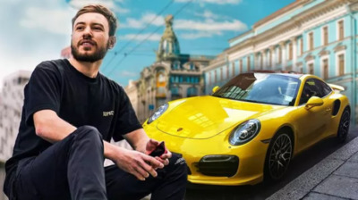 Блогер похвастался опасными гонками на Porsche по центру Петербурга